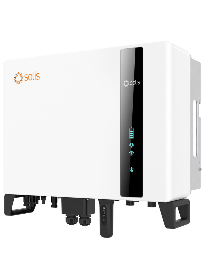 Solis 10KW 3 Phase High Voltage Hybrid Inverter 1000V PV 16KW 2 MPPT