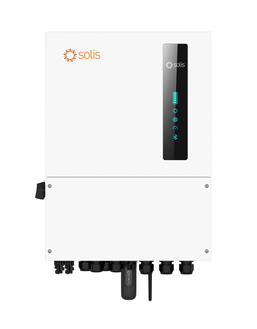 Solis 8KW Advanced Power Energy Storage Hybrid Inverter 600V PV 12.8KW Dual MPPT