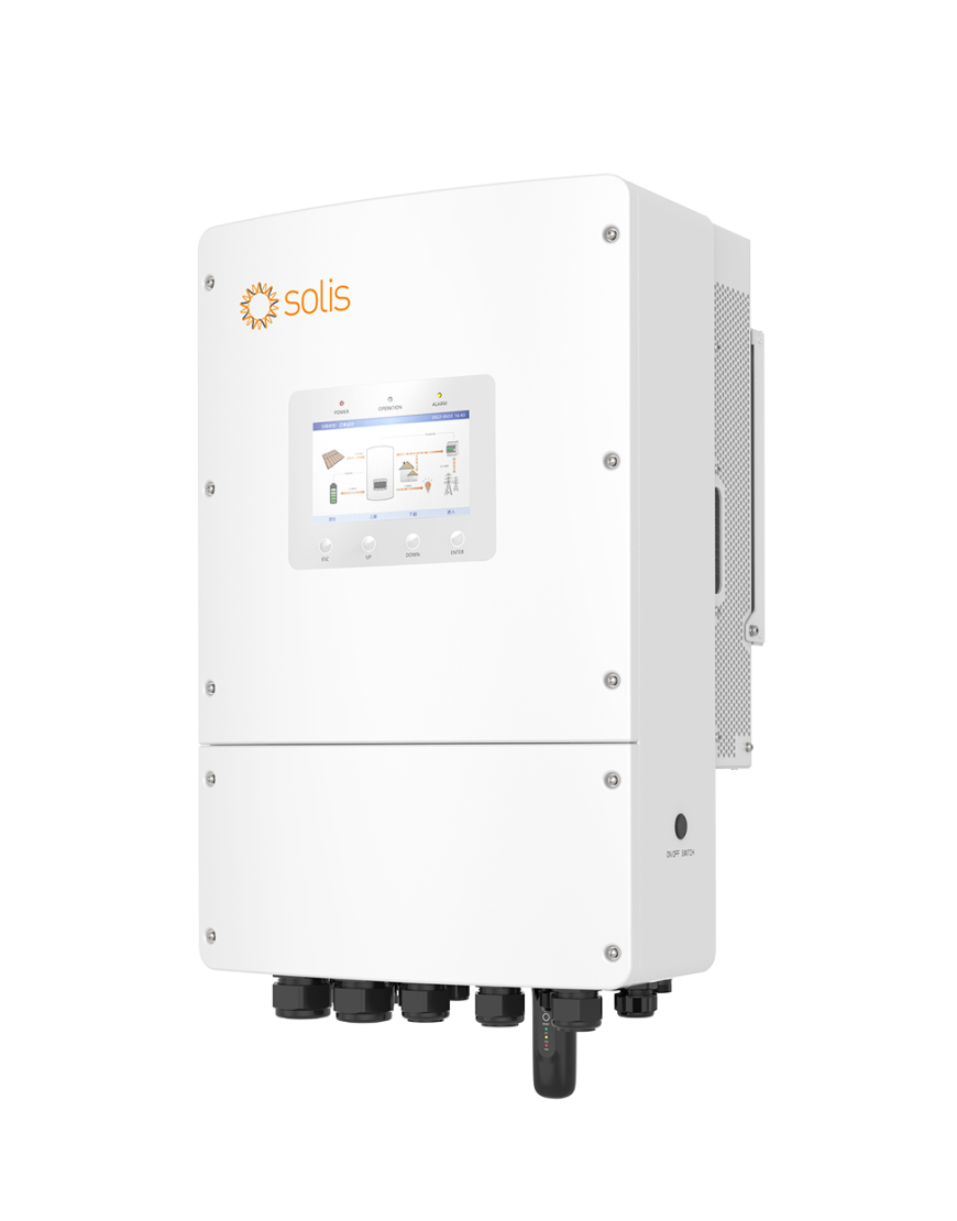 Solis 15KW Three Phase (48V/51.2V) Hybrid Inverter 1000V PV 30KW 2 MPPT